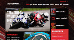Desktop Screenshot of motopark.fi