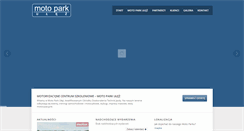 Desktop Screenshot of motopark.net.pl